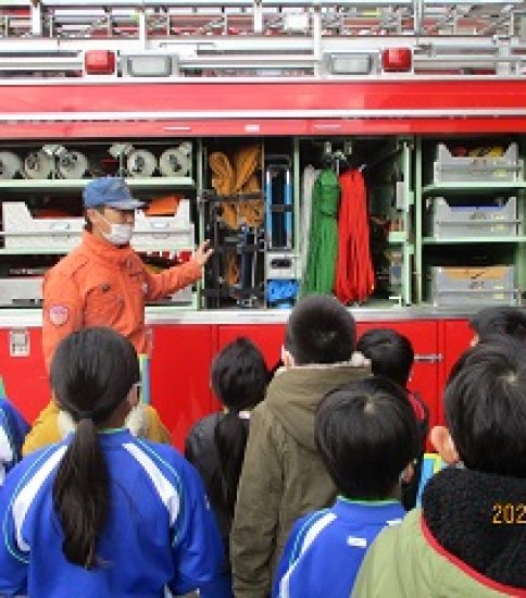 ３年生　消防署見学