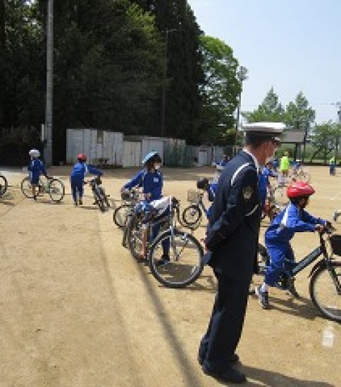 自転車安全教室