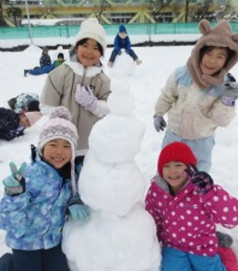 雪遊びをしたよ！【１年生】